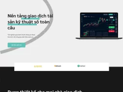 Theme WordPress giới thiệu sàn giao dịch BO 02