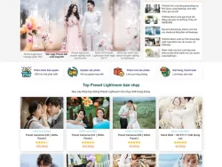 Theme WordPress bán tài nguyên đồ họa
