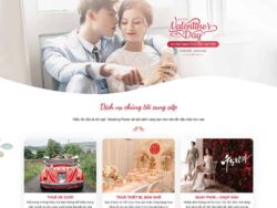 Theme WordPress dịch vụ studio, chụp ảnh cưới 03