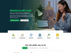 Theme WordPress vay vốn, tài chính 03