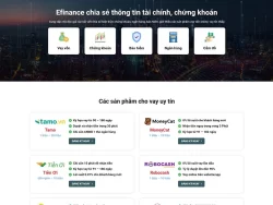 Theme WordPress vay vốn, tài chính 04