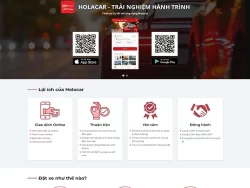 Theme WordPress dịch vụ thuê xe taxi 03