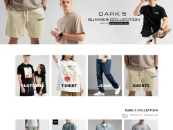 Theme WordPress thời trang 08