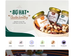 Theme WordPress thực phẩm sạch