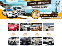 Theme WordPress Thuê Xe 02