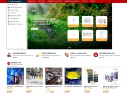 Theme WordPress thủy sinh, cá cảnh