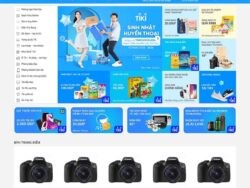 Theme WordPress bán hàng giống tiki