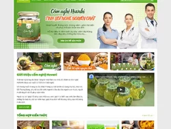 Theme WordPress Tinh Bột Nghệ 01