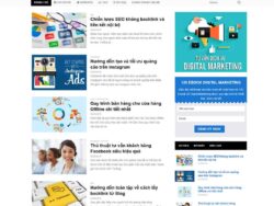 Theme WordPress tin tức 06