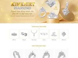 Theme WordPress bán trang sức 03