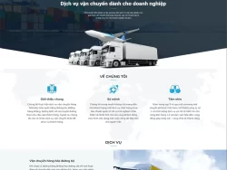 Theme WordPress công ty vận chuyển 02