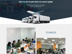 Theme WordPress công ty vận chuyển 03