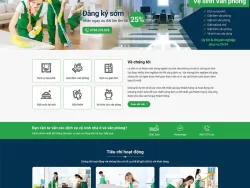 Theme WordPress dịch vụ vệ sinh 04