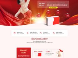 Theme WordPress Landing page viên đặt phụ khoa