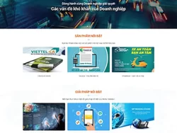 Theme WordPress Viễn Thông 01