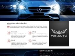 Theme WordPress Showroom mua bán ô tô cũ