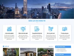 Theme WordPress Xây dựng 6