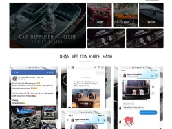 Theme WordPress nước hoa cho xe hơi