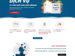 Theme WordPress dịch vụ xuất bản sách